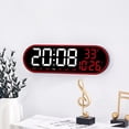 thumbnail image 1 of Reloj de Pared con Control Remoto Multifuncional onlyliua Reloj Electrónico Digital para Decoración Del Hogar Silencioso con Pantalla Color con Temperatura, 1 of 7
