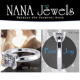 thumbnail image 6 of 2.00ct Princess Lucita Solitaire Simulated Diamond Wedding Engagement Ring 14K Gold-7.0mm-Size 10, 6 of 7