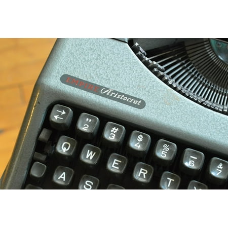 - LAMINATED POSTER Typewriter Retro Keys Old Machine Poster Print 24 x 36