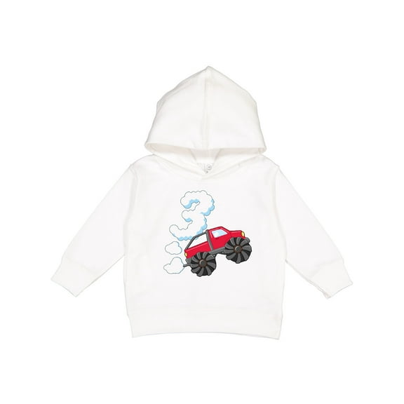 Inktastic 3rd Birthday Monster Truck Fun Toddler Hoodie