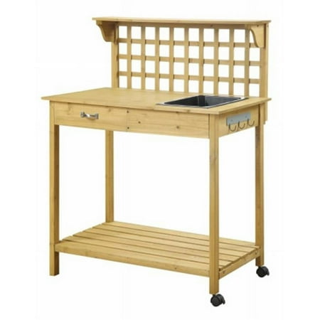 Lattice Potting Bench