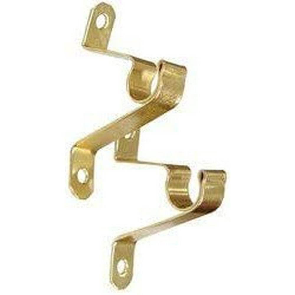 Cafe Rod Brackets Projection 11/4 inches for 7/16 Rods by Graber