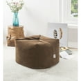 thumbnail image 5 of Magic Pouf Grey Microplush Bean Bag - , ,, 5 of 11