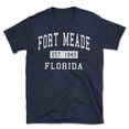 thumbnail image 1 of Fort Meade Florida Classic Established Men's Cotton T-Shirt, 1 of 1
