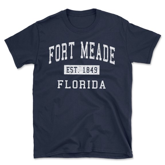 Fort Meade Florida Classic Established Men's Cotton T-Shirt