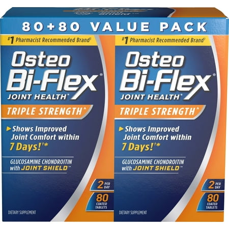 Osteo Bi-Flex® Triple Strength, 80ct x 2 Coated Tablets