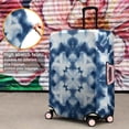 thumbnail image 4 of Blue White Tie Dye Mandala Pattern Luggage Cover Fashion Suitcase Cover Baggage Covers Fit 25-28 Inch Luggage (Go Travel), 4 of 5