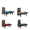 thumbnail image 2 of Barrington Billiards 7.5 ft Pool Table Set with Cue Rack & Dartboard, Blue, 2 of 2
