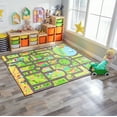 thumbnail image 3 of Sorbus Car Mat - 60" x 79" Extra Large City Road Play Rug for Kids, Washable Carpet for Travel, 3 of 9
