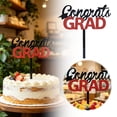 thumbnail image 2 of 1 Pcs Glitter Class of 2026 Cake Topper – Congrats Grad Cap Decoration for High School and College Graduation Party – 2026 Graduation Supplies for Cake and Dessert Table, Red-2, 6.10x3.94 Inch, 2 of 7