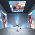 thumbnail image 4 of TEKXDD Proyector Port&aacute;til - Proyector 4K WiFi, Bluetooth 5.0 Mini Projector, Auto Keystone, 240ANSI, Proyectores Supporte con Phone/TV Stick/Box/USB Drive/PS5, 4 of 7