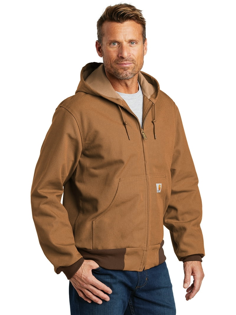 Carhartt Men's J131 Thermal Lined Hooded Duck Active Jacket