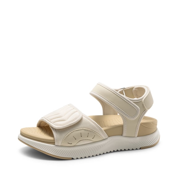 DREAM PAIRS Women's Hiking Sandals Arch Support Walking Sandals with Orthotic Thick Cushiony Footbed Adjustable Strap for Plantar Fasciitis