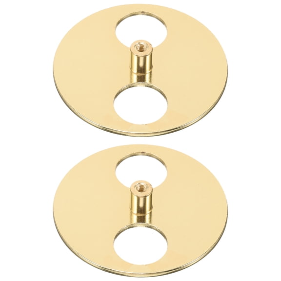 Raindrops Music Box Winding Keys, 2-Pack Golden Metal Set, Durable with Clear Sound Quality for Crafting and Repair Use