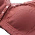 Wlynlyn Bras for Seniors 2024 Full Coverage Front Closure Bras Push up