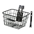 thumbnail image 4 of Kids Bike Basket Front Handlebar Storage Basket Waterproof Metal for Girls and Boys Bicycles on Street Biking, 4 of 9