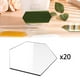 thumbnail image 4 of 20 piezas de licencia de nombre s de asientos hexagonales con soporte s de letreros de nombre s de bricolaje para Yuyangstore tarjetas de lugar de acrílico, 4 of 8