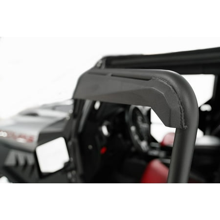 Fab Fours JK1030-1 Full Tube Doors; Single Stage Black Powder Coat; Front; Height 4 in.; Width 35 in.; Length 44 in.; Fits select: 2015-2017 JEEP WRANGLER UNLIMITED, 2012-2014 JEEP WRANGLER