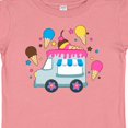 thumbnail image 4 of Inktastic Ice Cream Truck with Ice Cream Cones Boys or Girls Baby T-Shirt, 4 of 5