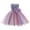 Purple, variant on Fgnfyis Elegant Bowknot Gown for Girls Pageant Birthday Wedding Party Dress and Skirt Set for Toddlers and Children Party and Celebration Wear Purple 7-8 Years