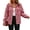 43#Pink, variant on Women Corduroy Shacket Button Down Shirts Long Sleeve Jacket Coat Oversized Casual Lapel Neck Solid Color Fall Winter Warm Clothes Beige 2XL