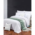 thumbnail image 3 of Xipuska Country Mist Forest Bed Runners for Queen Size Bed, Decorative Bed Throws for Foot of Bed, Simple Watercolor Trees Landscape Bed Runner Sofa Throw Bedding Scarf Protector Slipcover, 3 of 6