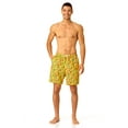 thumbnail image 3 of Rugged Shark Men's & Big Men's Swim Trunks, 7" Inseam, Sizes S-3XL, 3 of 6