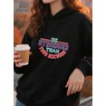 thumbnail image 4 of Positive Vibes Motivational Hoodie for Men Women, Inspirational Pullover Hooded Sweatshirt, Cozy Cotton Poly Blend, Positive Casual Outfit, 4 of 5