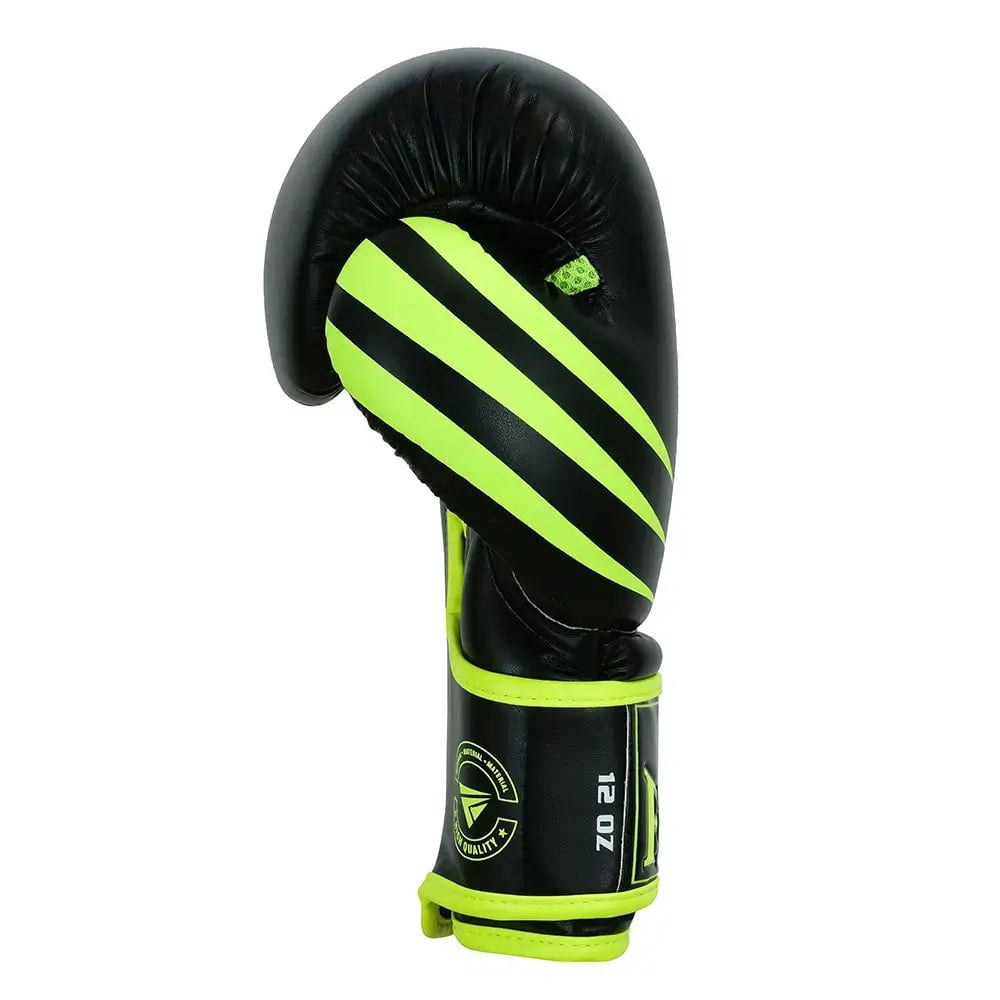 Faux Leather Boxing Gloves by Fadi Sports Train Hard Series - Unisex Adult  - 14 Oz