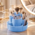 thumbnail image 4 of Yhmxh Rotating Desk Organizer, 360° Rotating Pencil Pen Holder for Desk, Large Capacity Pencil Cup with Multiple Slots Pencil Organizer, Art Supply Storage Box Caddy for Office and Home, 4 of 6