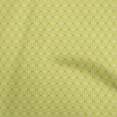 thumbnail image 1 of oneOone Rayon Lime Green Fabric Asian Block Print Fabric For Sewing Printed Craft Fabric By The Yard 56 Inch Wide, 1 of 4
