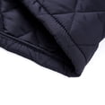 thumbnail image 5 of Xdegoge Mens Quilted Jacket with Corduroy Collar Lightweight Zip Up Coat Long Sleeve Fall Winter Casual Warm Outerwear with Pocket, 5 of 9