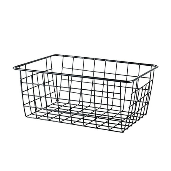 Pompotops Iron Wire Storage Basket Organizer Bath/Kitchen/Laundry Rooms Multi-Purposes, Home Savings!