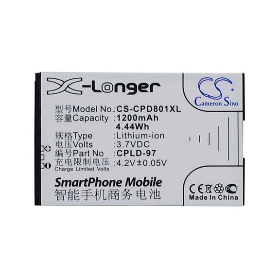 1200mAh CPLD-97 Battery for Coolpad 8010