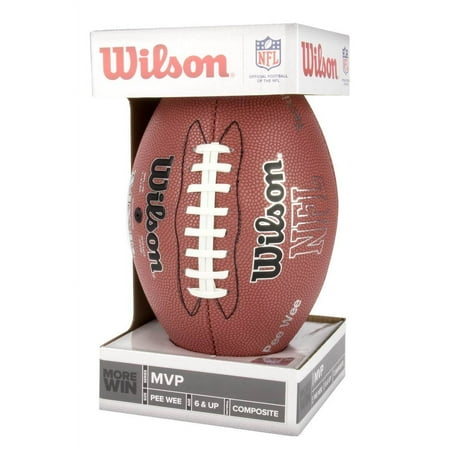 Wilson NFL MVP Official Pee Wee Size Youth Football