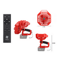 thumbnail image 4 of 14.4-18V Portable Cordless Fan for Makita/Bosch/Dewalt/Milwaukee 18V Lithium Battery Handheld Jobsite Fan with LED Light Outdoor Rechargeable USB Desk Camping Fan, 4 of 13