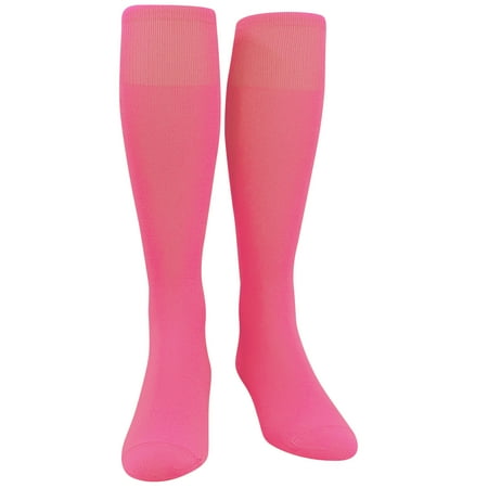 

Pearsox Ultralite Knee High Long Baseball Football Tube Socks Pink