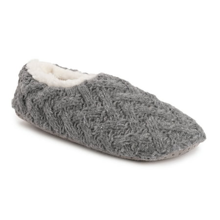 

MUK LUKS Women s Sweater Knit Ballerina Slipper