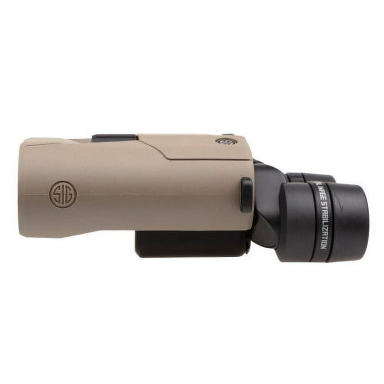 SIG SAUER Zulu 6 HDX Binoculars, 20x42mm, Tan, Electronic Image