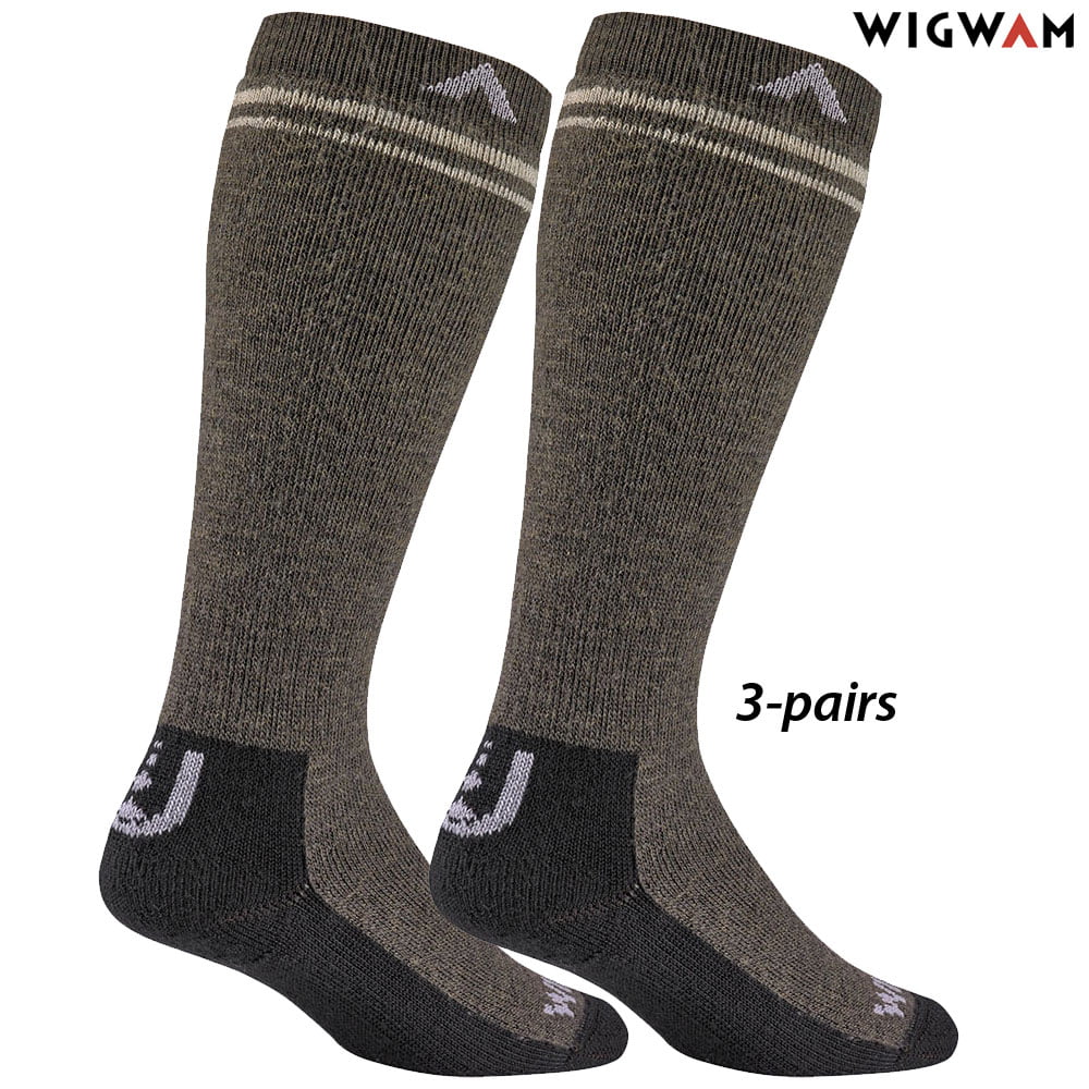 Terramar mens Comfort Thermal Wool Boot Socks hiking-socks
