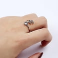 thumbnail image 4 of Anillos de dedo Simplicidad Letras inglesas Anillos Fash, 4 of 5
