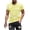 B-Yellow, variant on Yufatyle Short Sleeve Shirts for Men Crew Neck Shirts for Men Short Sleeve Quick Dry Fashion Tie-dye T-Shirts, Blue-L
