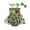 Green, variant on GobdXE Baby Strawberry Romper Set First Birthday Tutu Outfit with Bow Color:Green,Size:12-18 Months