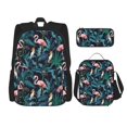 thumbnail image 1 of Balery Flamingos And Birds Mochila escolar 3 en 1 para niños: mochila resistente con lonchera térmica y estuche para lápices. Mochila escolar para niños y niñas., 1 of 7