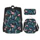 thumbnail image 1 of Balery Flamingos And Birds Mochila Escolar 3 en 1 para Niños - Mochila Resistente con Lonchera Térmica y Estuche - Mochila Escolar para Niños y Niñas, 1 of 7