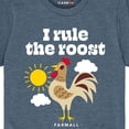 thumbnail image 3 of Farmall - I Rule The Roost - Toddler Short Sleeve Graphic T-Shirt, 3 of 6