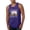 Purple, variant on Happy Glamper | Fancy Camping Camper Van Caravan | Nature Lover Mens Sleeveless Top, Navy, L