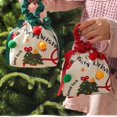 thumbnail image 5 of Reusable Velvet Santa Drawstring Bag for Holiday Candy and Festive Party Decorations, 5 of 5