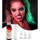thumbnail image 3 of Dientes de Vampiro Svevno Blanco y Rojo con Adhesivo para Halloween, 3 of 6