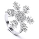 thumbnail image 1 of Servilletas De Copos De Nieve De Navidad Brillantes Anillos De Hebillas De Servilletas De Diamantes De Imitación Para Navidad Fiestas De Bodas Vacaciones Monstrate HA043128-01, 1 of 6
